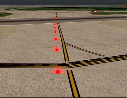runway lights