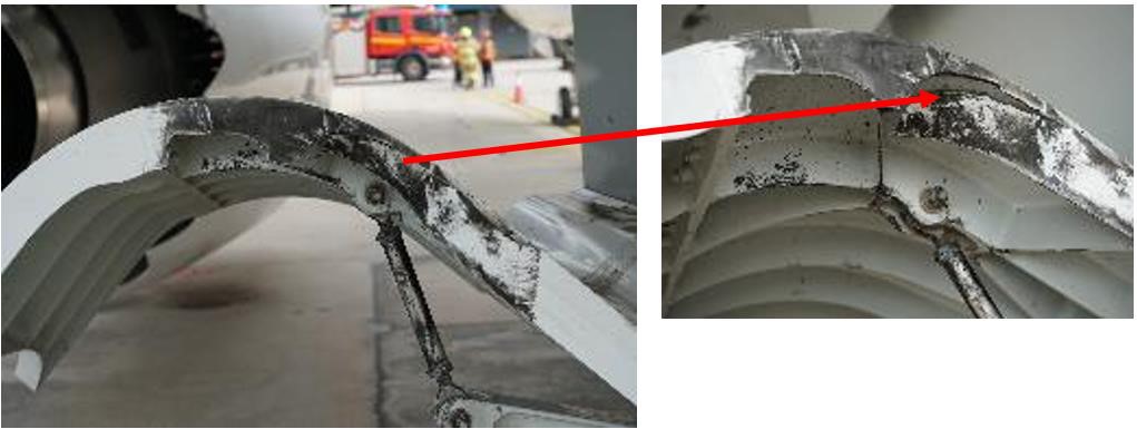 B38M Singapore 2021 MLG door frame dmg